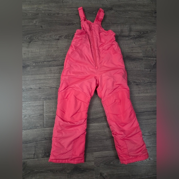 Cat & Jack Vibrant Pink Snow Bib - Picture 1 of 6